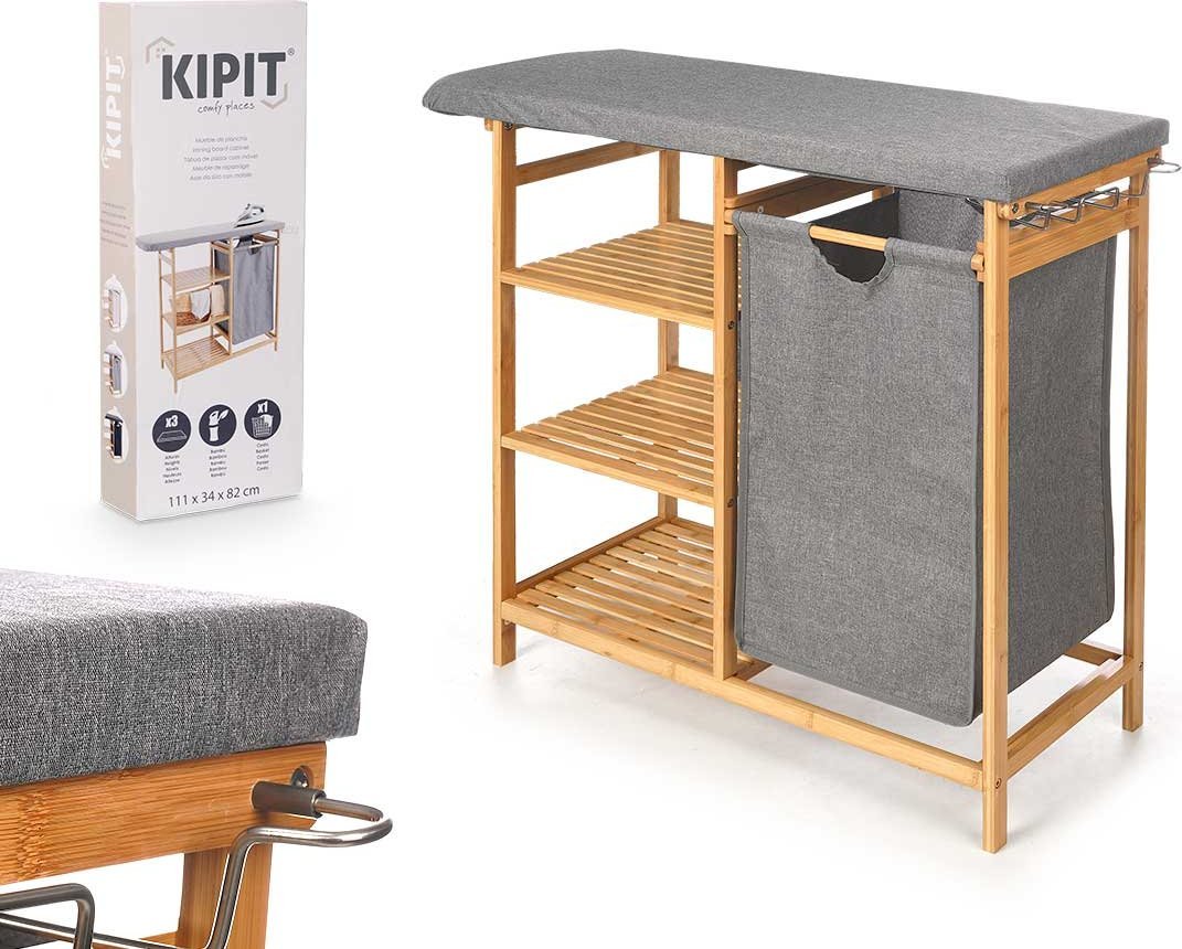 Kipit Bambusowa szafka z deską do
