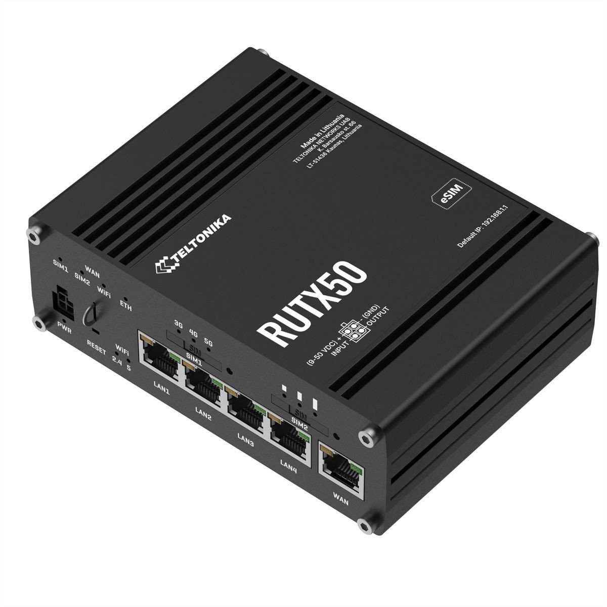 Router Teltonika RUTX50 (RUTX50320000) | RUTX50320000
