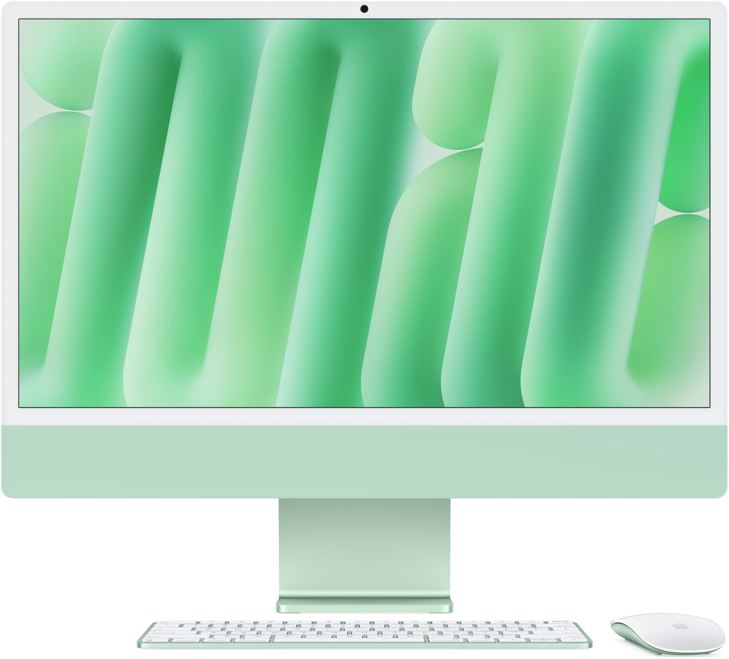 Komputer Apple iMac24`` Green/M4-10C-CPU,10C-GPU/24GB/512GB SSD/Key-ID-Deutsch/MM2/1GB