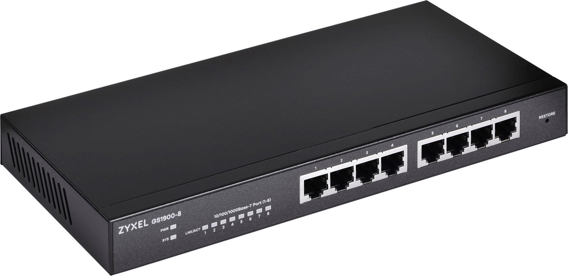 Zyxel GS1900-8 Managed L2 Gigabit Ethernet
