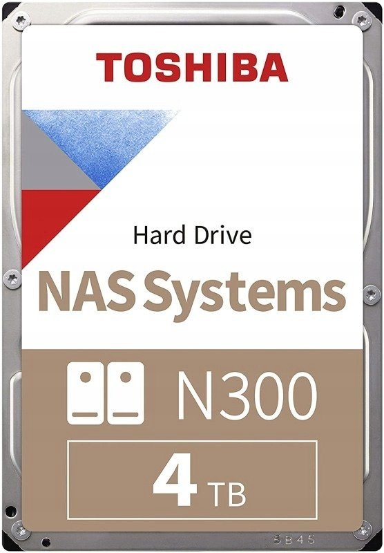 Dysk serwerowy Toshiba N300 (bulk) 4TB