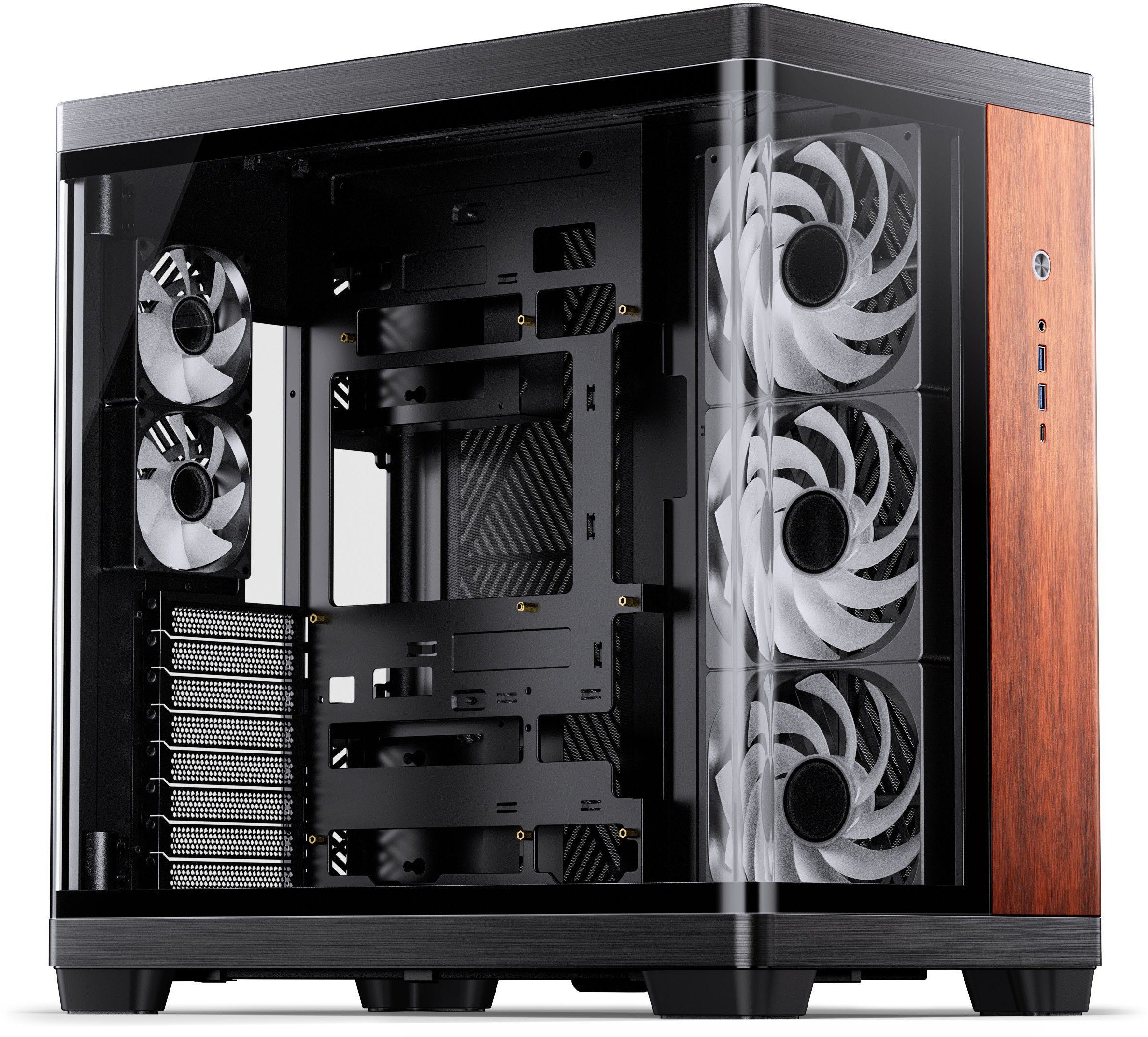 Jonsbo TK-4 Wood PC-Gehäuse, Midi-Tower, ATX