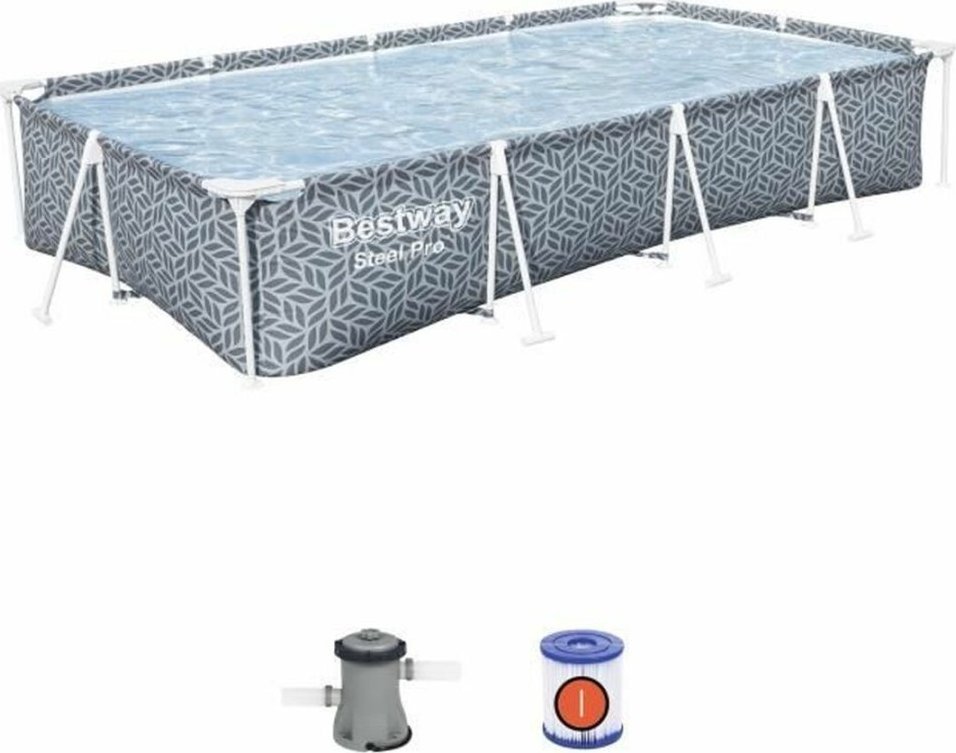 Bestway Nadmuchiwany basen Bestway Steel Pro