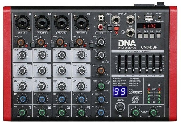 DNA DNA CM6-DSP mikser audio USB