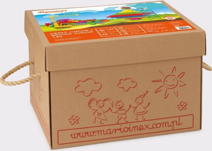 Marioinex Klocki Budowlane Cegla Junior 140