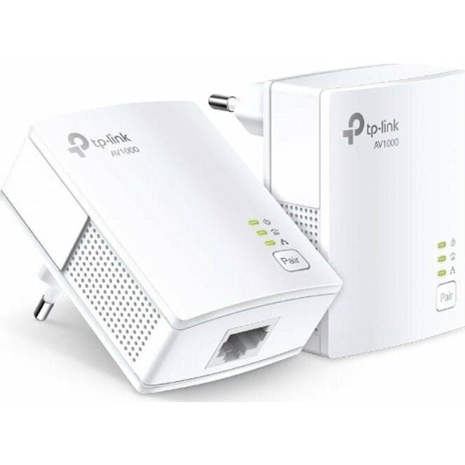 TP-Link TL-PA7019 KIT Powerline-Adapter, Gigabit-Netzwerk, Plug