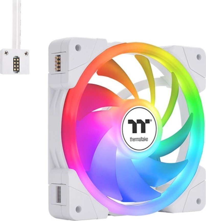 Wentylator Thermaltake SWAFAN EX14 ARGB Biały