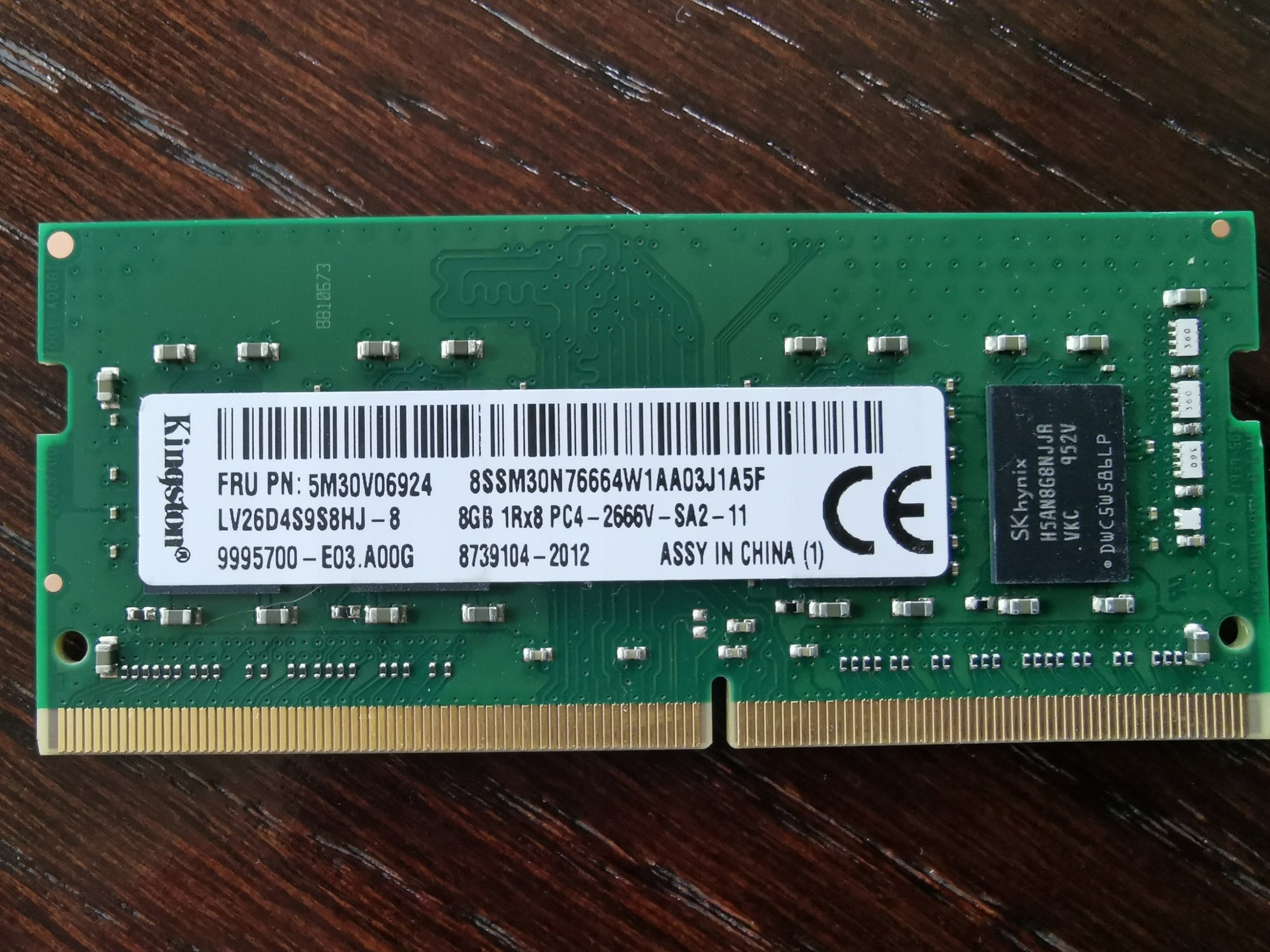 Pamięć do laptopa Lenovo 8GB D4