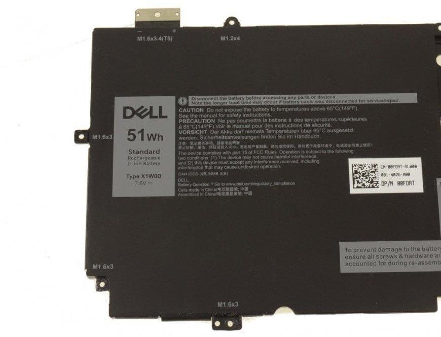 Bateria Dell 51Wh 4-cell Lithium-Ion battery