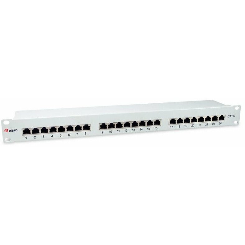 Equip Equip Patchpanel 24x RJ45 Cat6