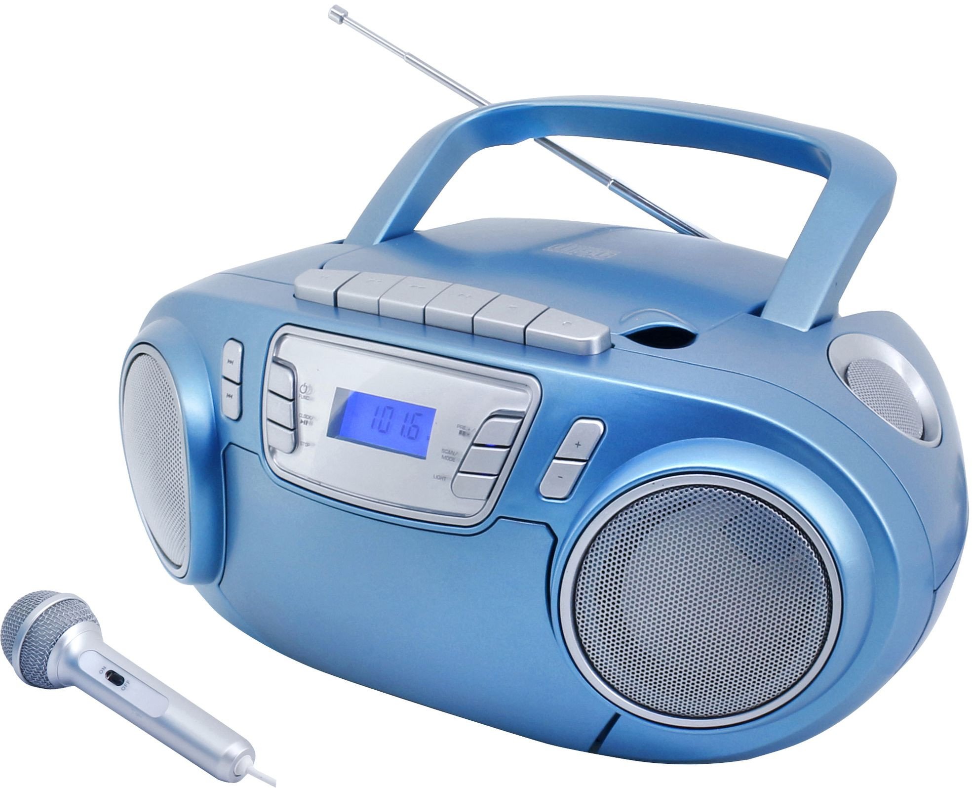 Radioodtwarzacz Soundmaster BOOMBOX SOUNDMASTER SCD5800BL FM-PLL