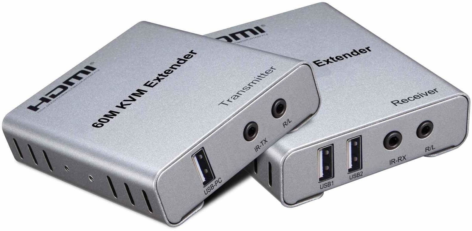 Przełącznik PremiumCord HDMI KVM extender s