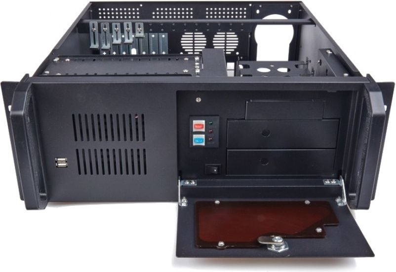 Obudowa serwerowa EuroCase 19`` 4u, czarna