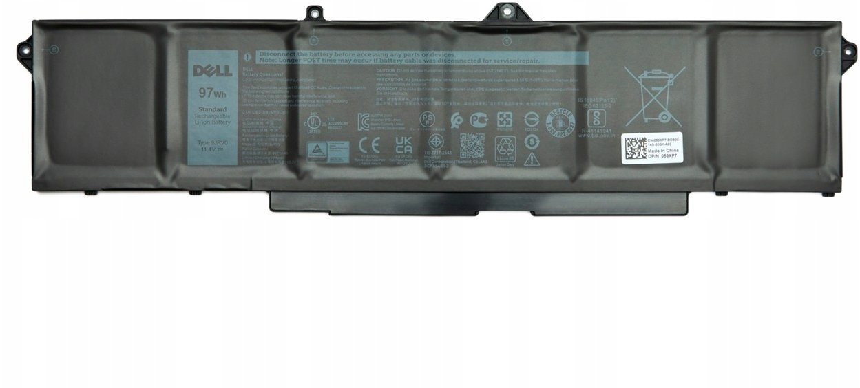 Bateria Dell 53XP7 97Wh (Desc.:BTRY