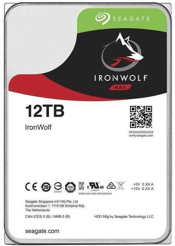 Dysk Seagate IronWolf 12 TB SATA