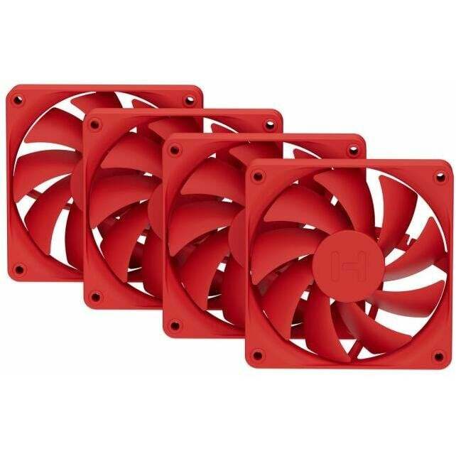 Wentylator Hyte FA12 Czerwony 4-pack (FAN-HYTE-FA12-RR-4)