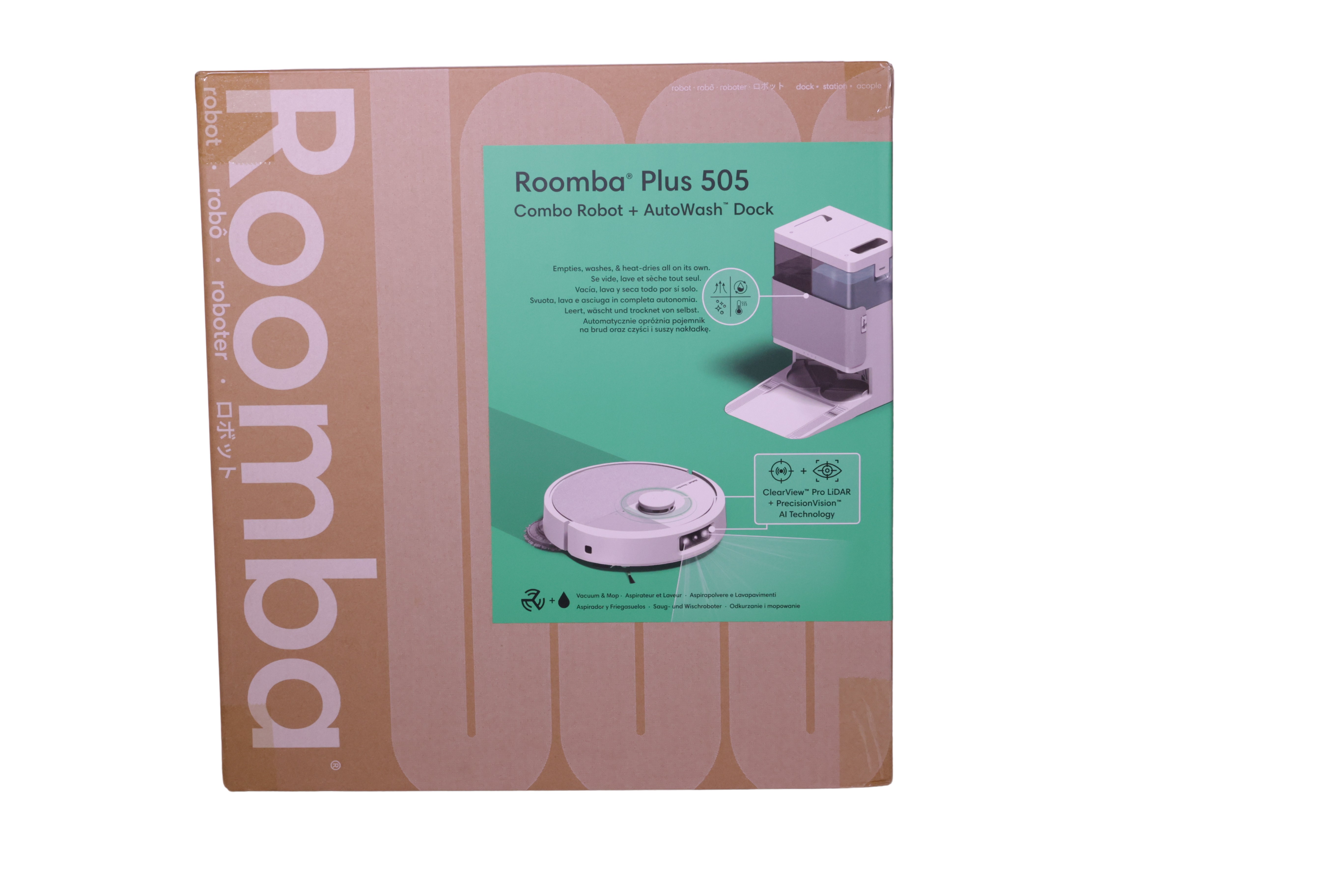 IRobot Roomba Plus 505 Combo, Weiß