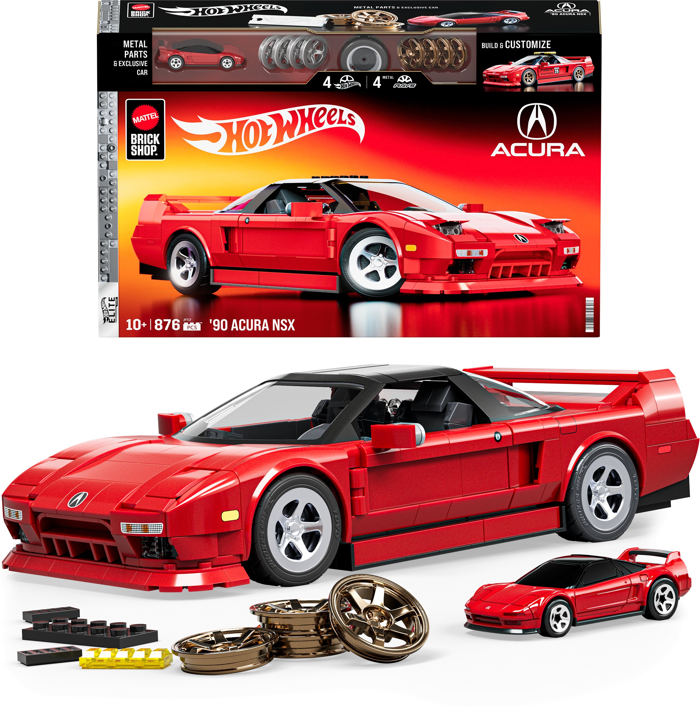 Mattel Brick Shop Hot Wheels Elite