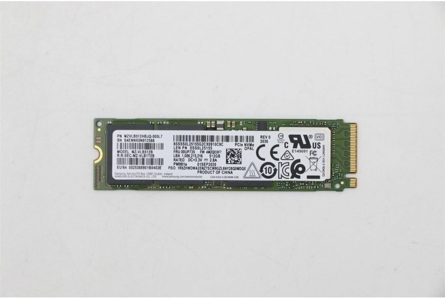 Dysk Lenovo 512GB M.2 2280