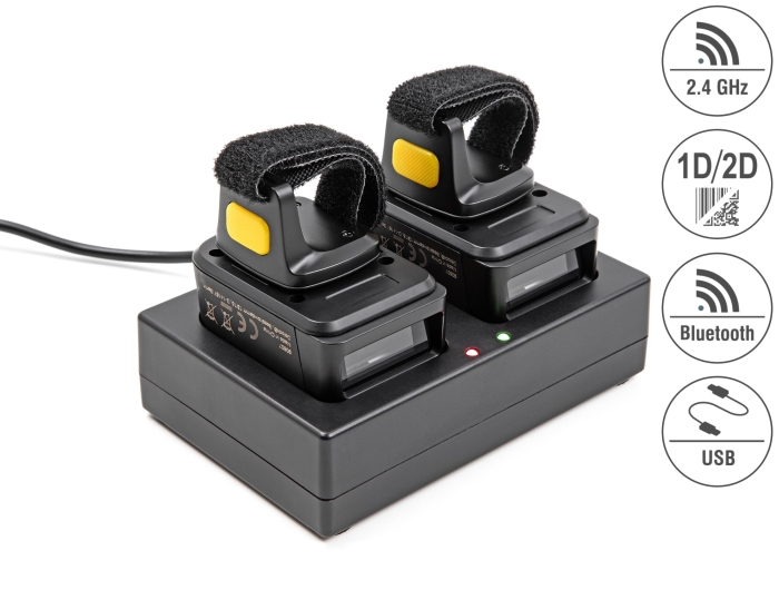 Delock Ringbarcode Scanner 1D und 2D