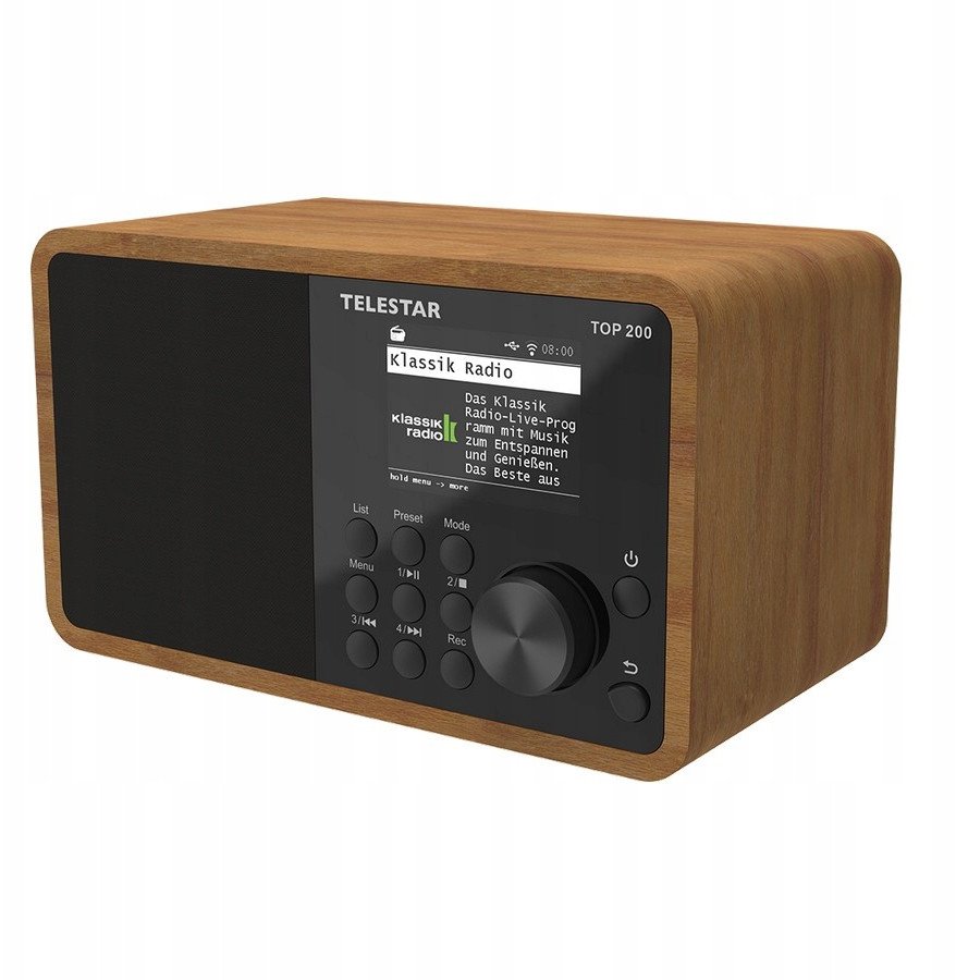 Telestar TOP200 internetové/DAB+/FM rádio, Bluetooth, USB