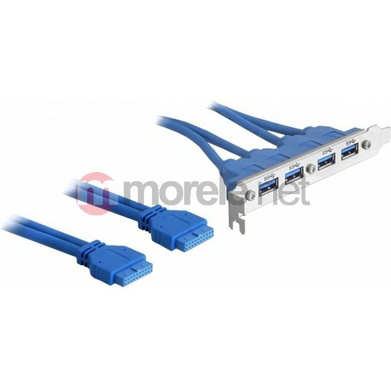 Delock Śledź z portami 4x USB