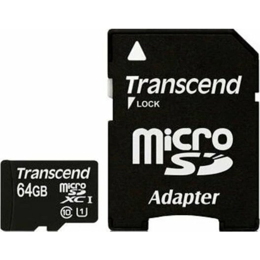 Karta Transcend MicroSDXC 64 GB Class