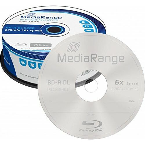 MediaRange BD-R DL 50 GB 6x