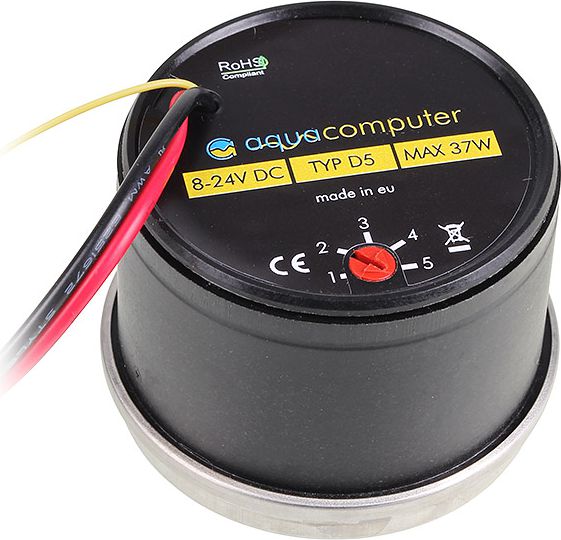 Aqua computer D5 pump with tachometer