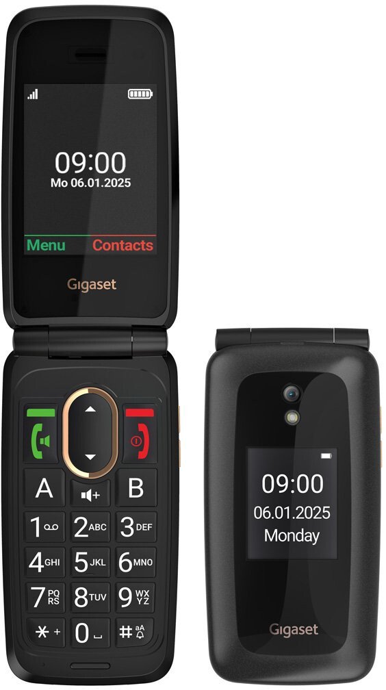 Gigaset GL795 SIM Featurephone 4G Dark