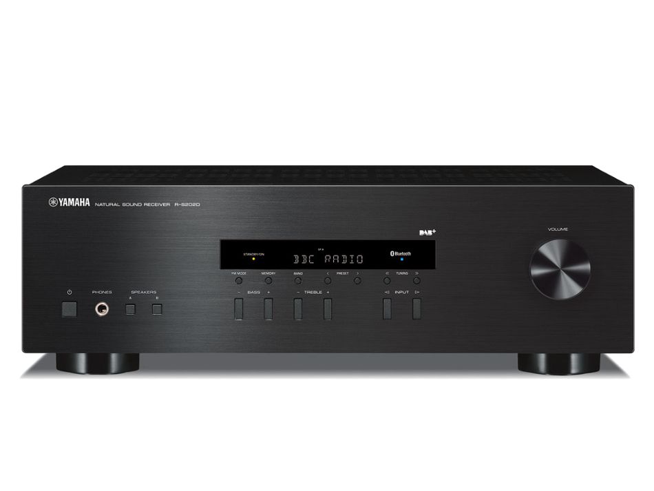 Yamaha R-S202D stereo receiver (black) |