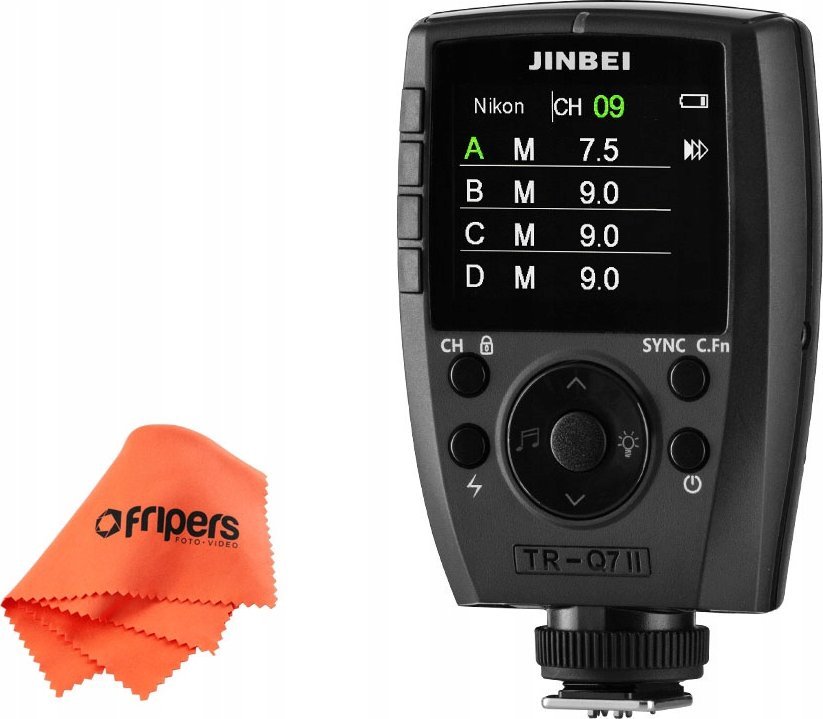 Jinbei Radiowy wyzwalacz bateryjny TR-Q7II (S)