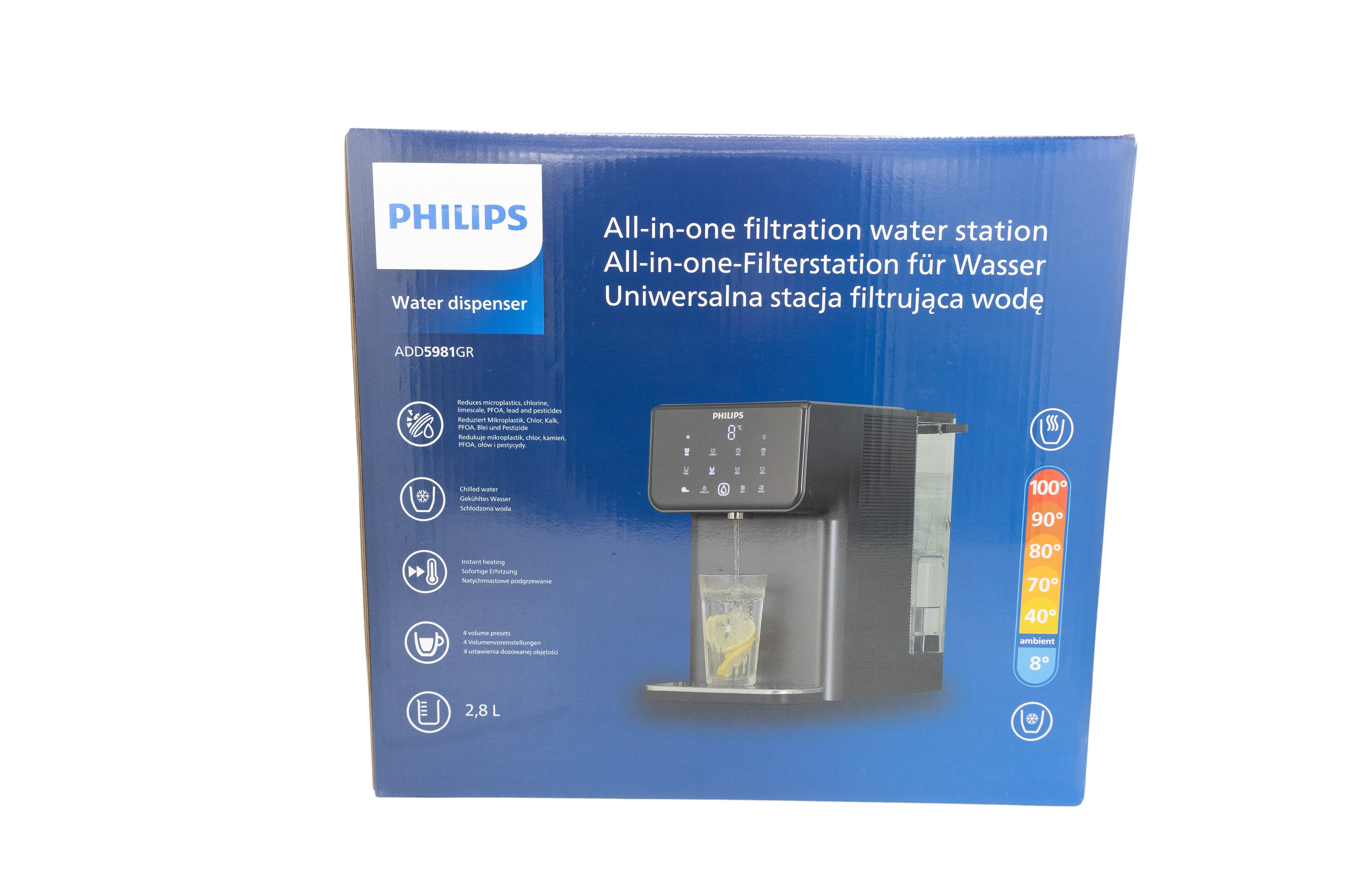 Philips ADD5981GR/10 Water All-IN-ONE-Wasserstation | ADD5981GR/10