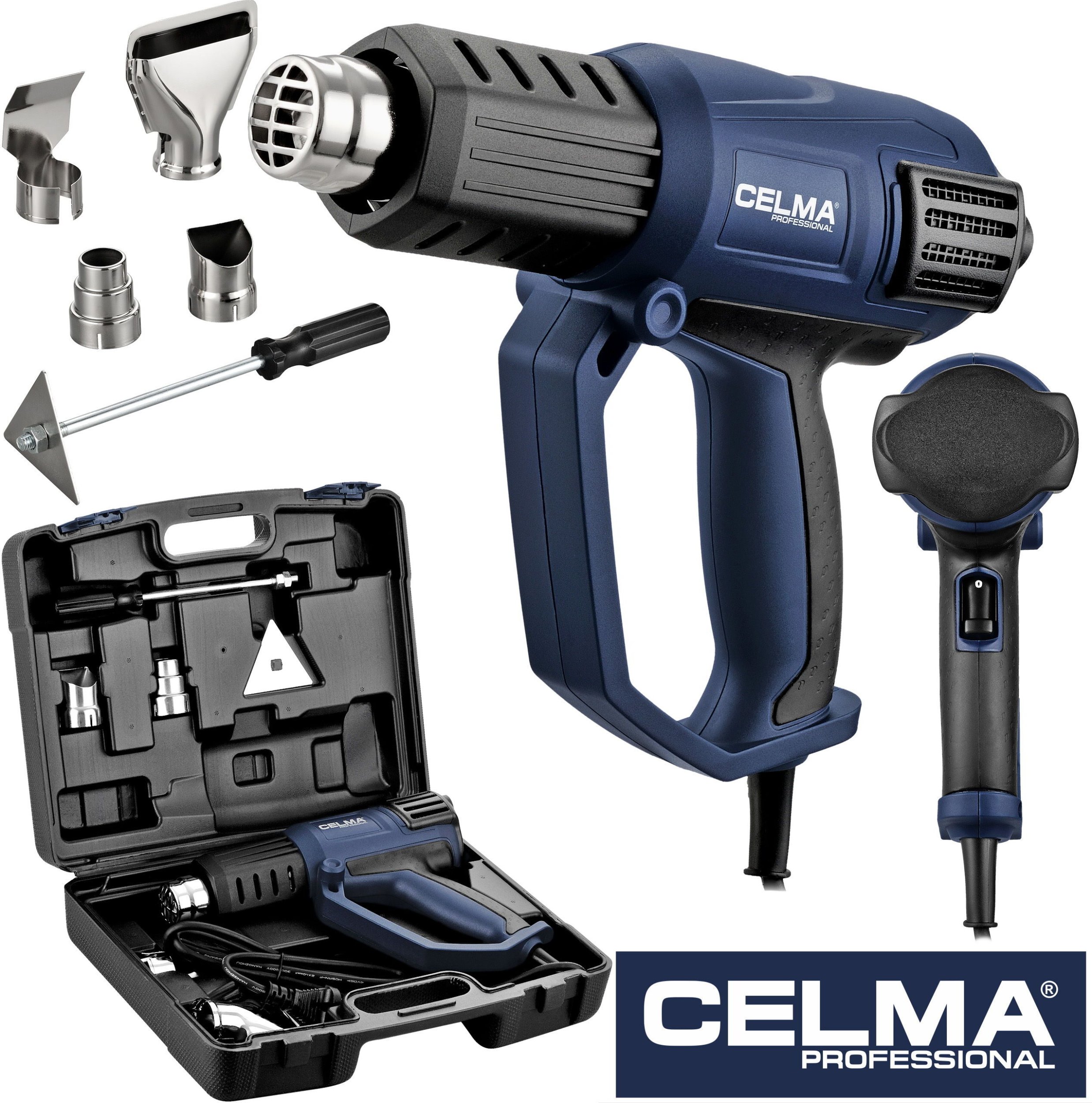 Opalarka Celma Professional OP2000P (walizka akcesoria