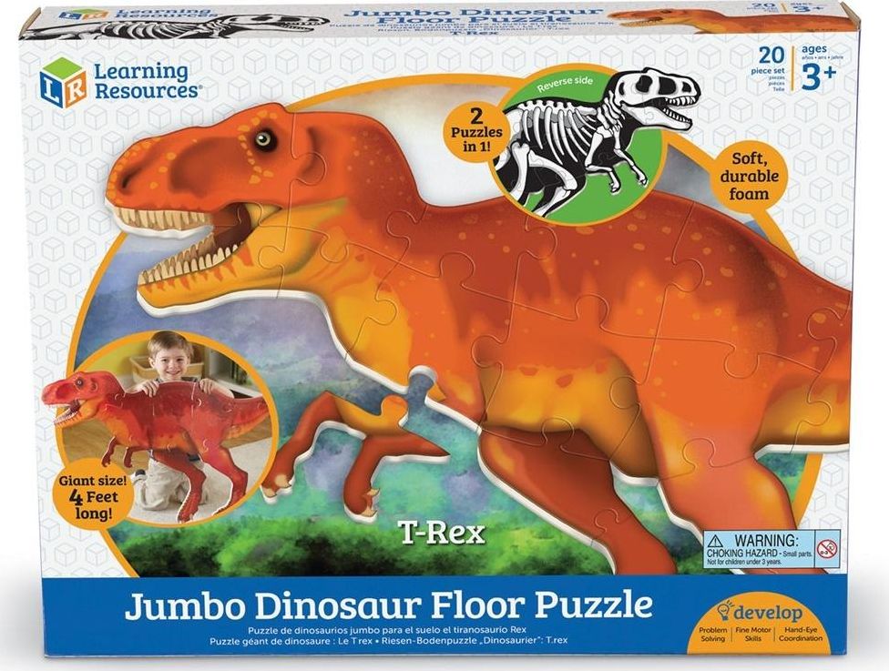 Learning Resources Duże, piankowe puzzle podłogowe