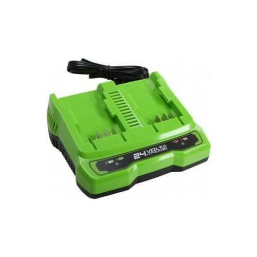 Greenworks 24V Ładowarka 4A dual slot