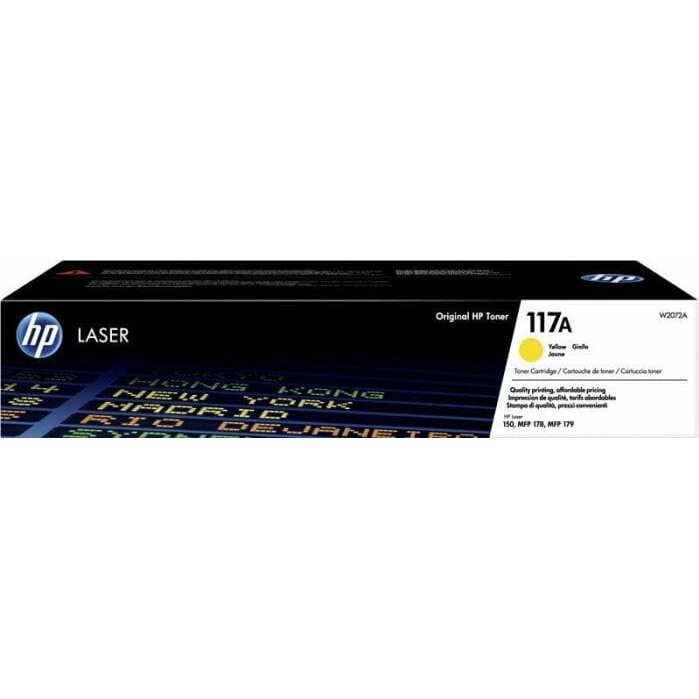 Toner HP 117A Yellow Oryginał  (W2072A)