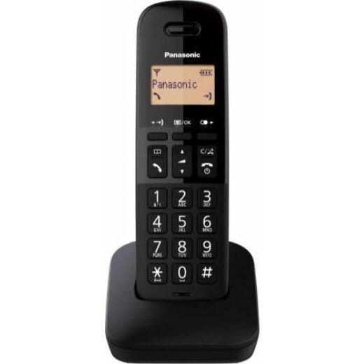 PANASONIC Telephone KX-TGB612 Dect Black Duo