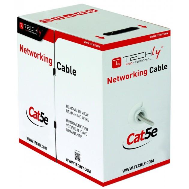 TECHly Cable installation CAT5e UTP 4x2