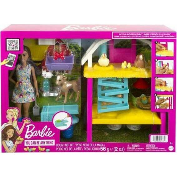 Lalka Barbie Mattel Farma radosnych kurek