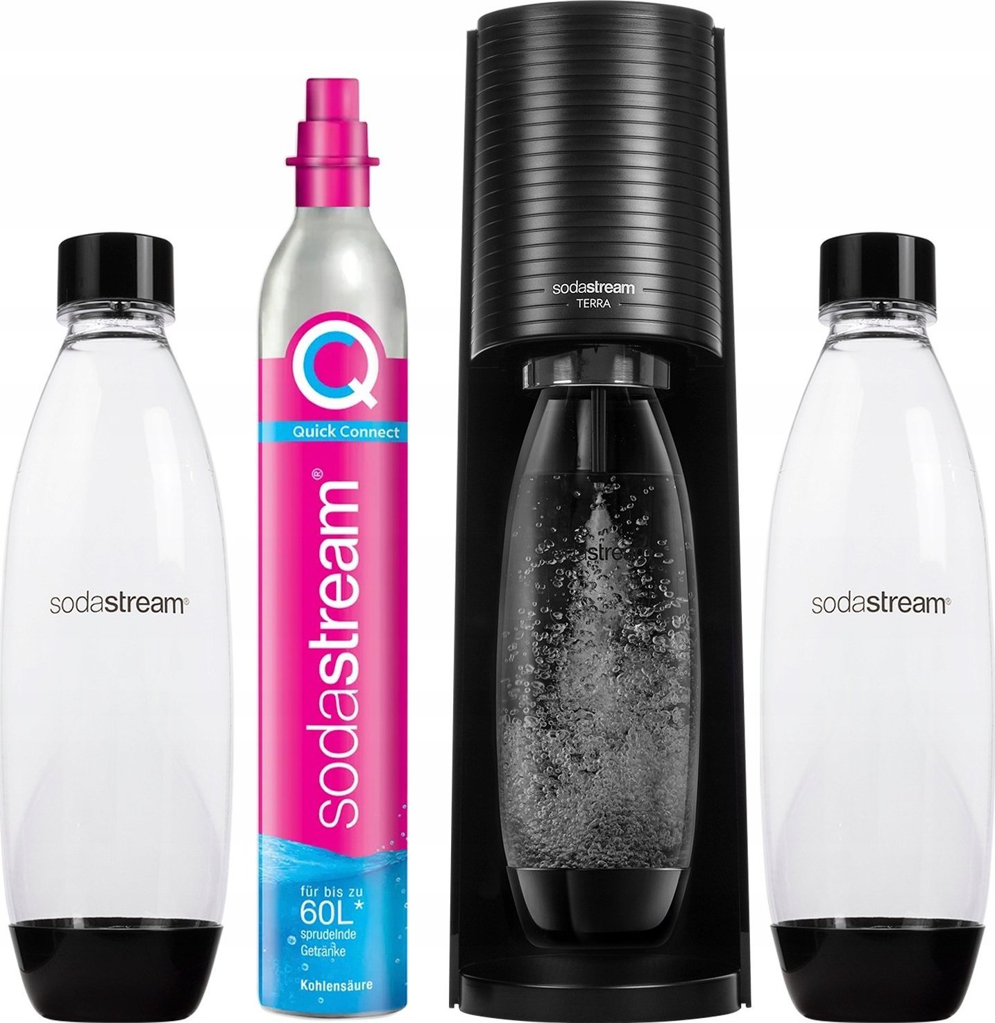 Saturator Sodastream Terra + 2 butelki