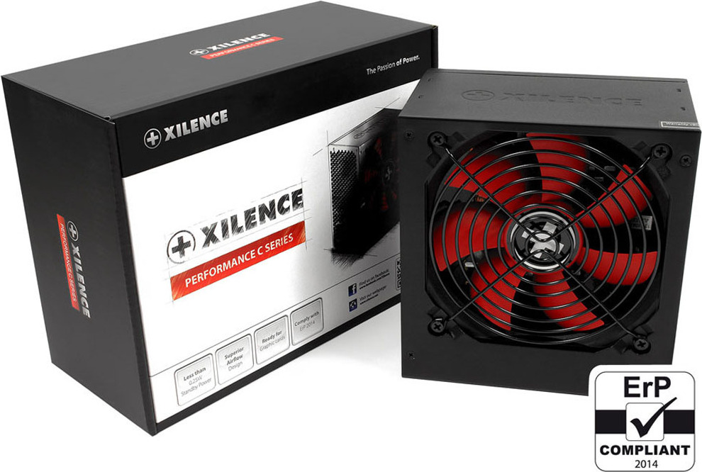 Power Supply|XILENCE|450 Watts|Peak Power 600 Watts|PFC