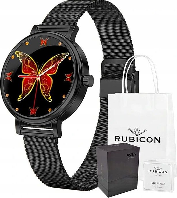 Smartwatch Rubicon LW06 Czarny (RNBE64BIBX05AX) |