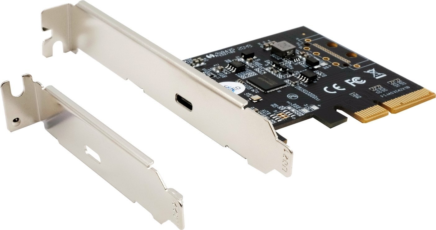 Exsys IO PCIe3.0 x4 1xType-C