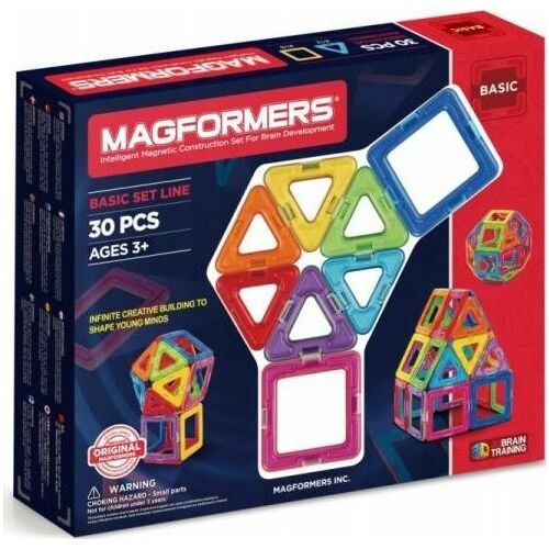 Magformers Klocki magnetyczne Basic 30 el