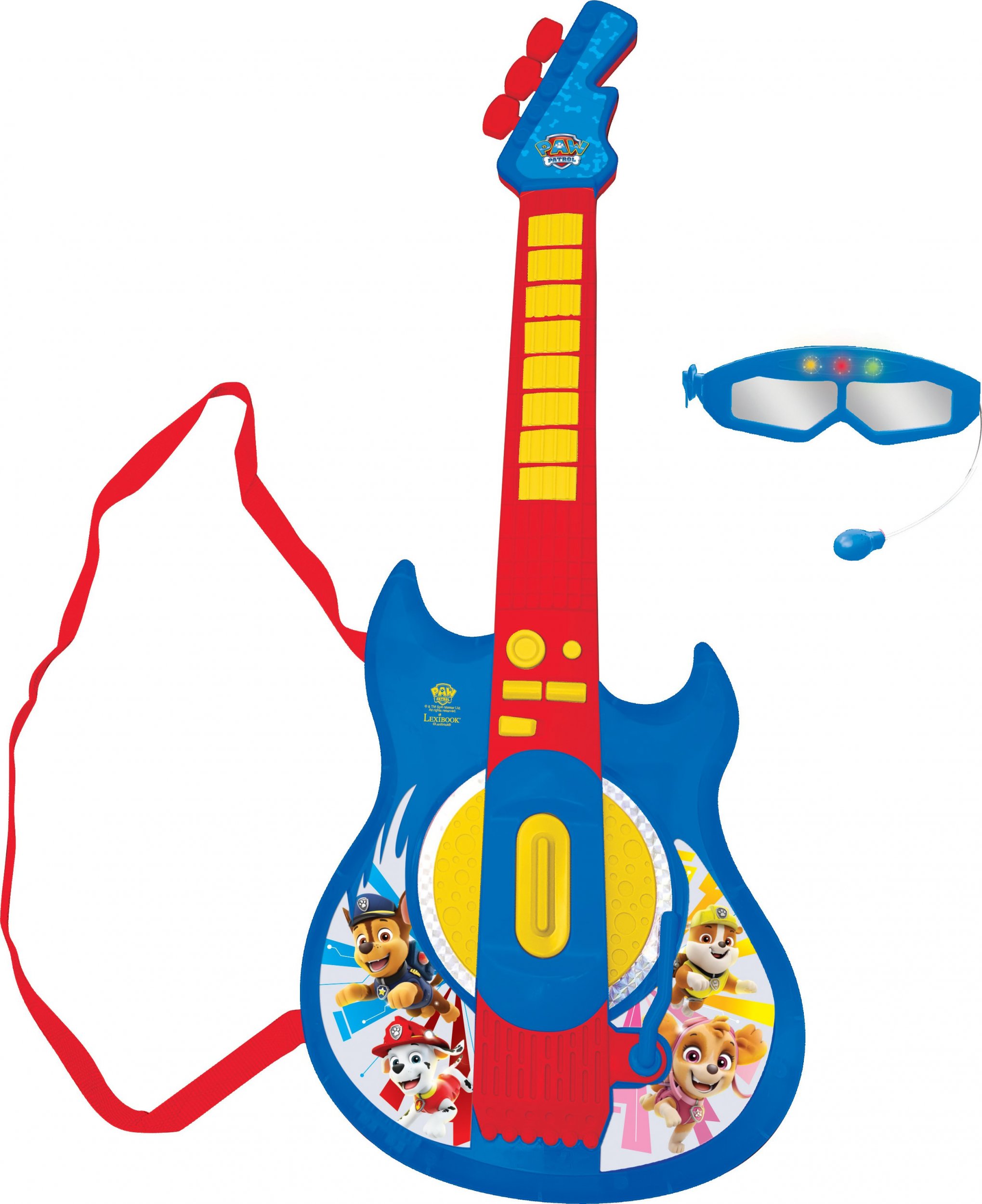 Lexibook Paw Patrol Elektroniczna Gitara Oświetleniowa