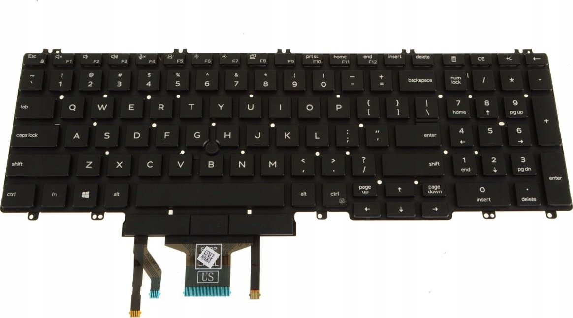 Dell Keyboard 102Keys BL US-English |