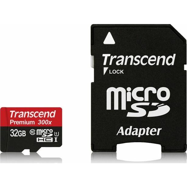 Karta Transcend Premium MicroSDHC 32 GB