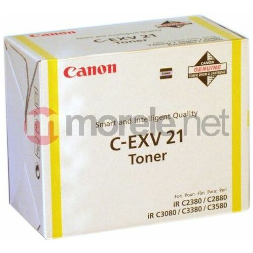 Toner Canon C-EXV21 Yellow Oryginał  (CF0455B002)