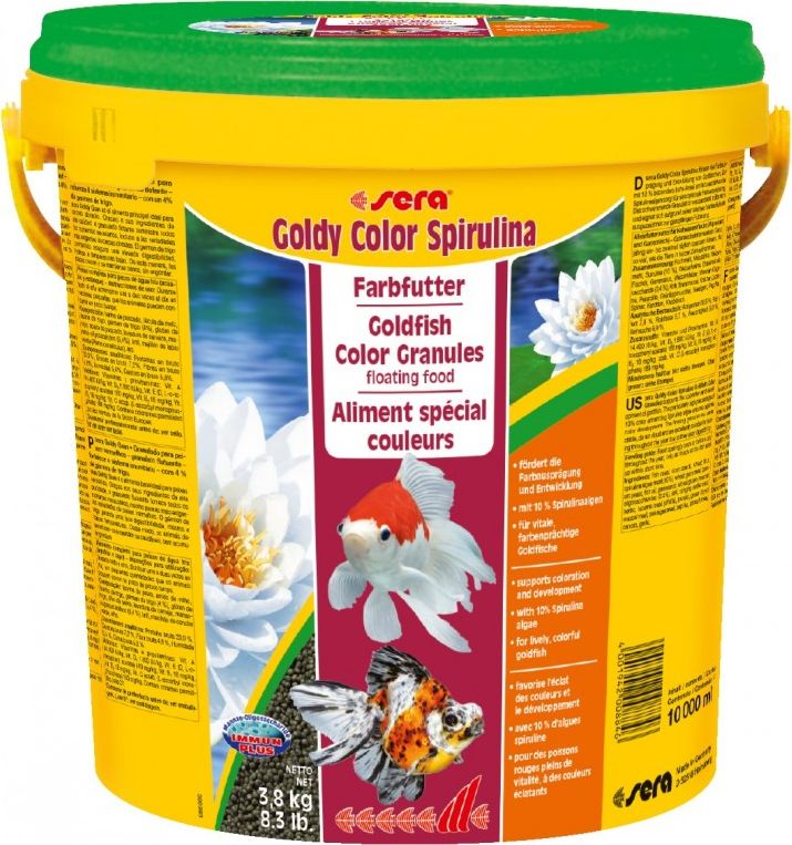 Sera Goldy Color Spirulina Nature 10